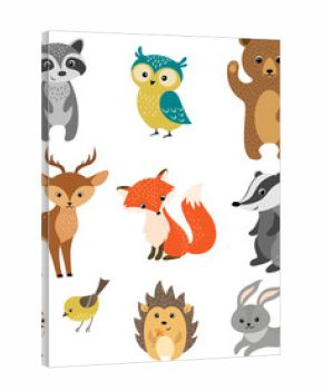 Cute forest animals