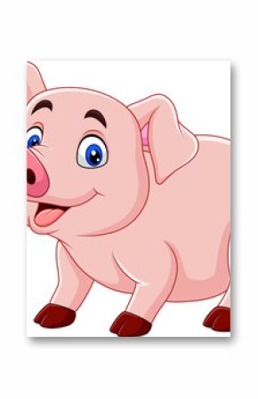 Cute pig cartoon