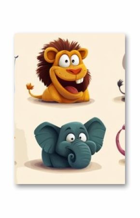 Cute cartoon animals (77)