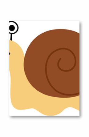 snail animal cartoon doodle