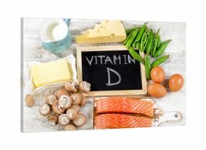Foods rich in vitamin D.