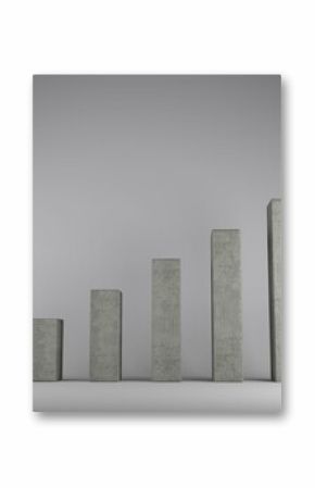 Bar chart depicting growth