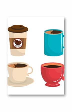 wyśmienicie kawowej napój ikony wektorowy ilustracyjny projekt