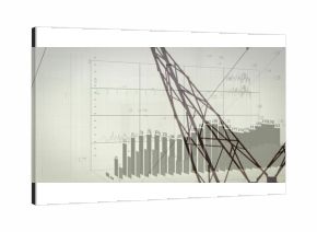 Displaying 3D bar chart on dashboard, with numeric labels, grid ticks, segments and lattice overlay