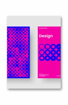 Isolated Flyer Layout. Creative Business Presentation Design. Modern Background Template. Poster. Banner. Book Cover. Brochure. Report. Catalog. Notebook. Portfolio. Pamphlet. Newsletter. Magazine