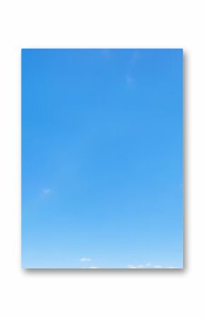Blue sky with some clouds. View over the clouds. summer blue sky cloud gradient light white background. Beauty clear cloudy in sunshine calm air background (Generative AI)