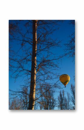 balon baloniarstwo latanie niebo niebieskie