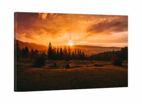 Sundown, Zachód, Tatry 2020