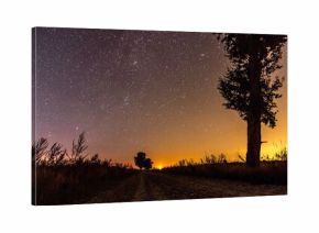 Perseidy noc droga mleczna gwiazdy