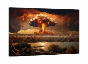 ukAZANIE WYBUCHU JĄDROWEGO, POKAZANIE APOKALIPSY KOŃCA ŚWIATA I POCZĄTEK TRZECIEJ WOJNY ŚWIATOWEJ