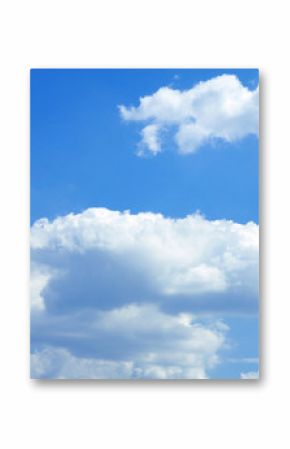 Blue sky with white clouds