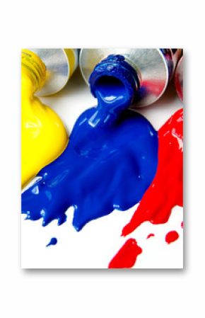 spilled paint