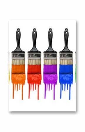 Paintbrushes With Paint