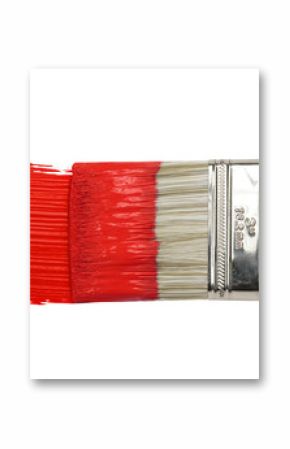 Paintbrush With Red Paint