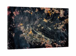 colourful modern art progress picture background concept. rich imagination. lifestyle of artist