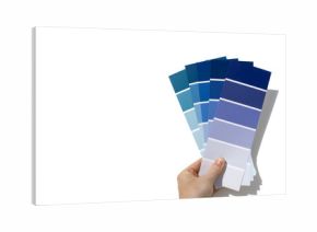 paint swatches - blue