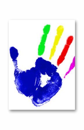 Multicolor hand