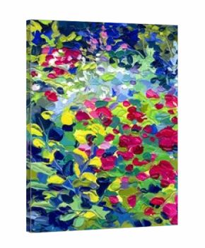 oil painting vector illustration