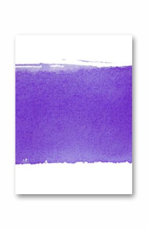 Violet stroke of paint brush
