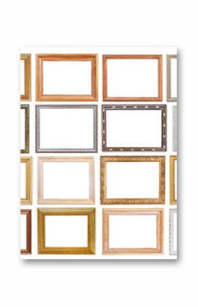 set of wide picture frames