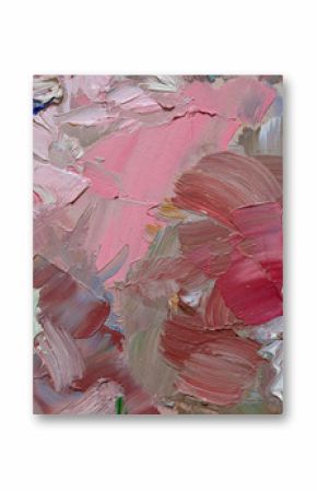 Abstract oil painting