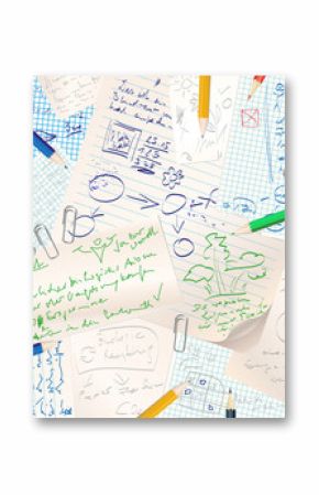 papier gekritzel öko