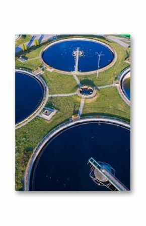 Modern industrial sewage treatment plant