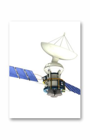3d illustration of solar satellite