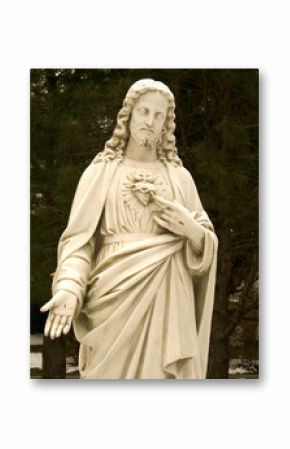 sacred heart of jesus statue