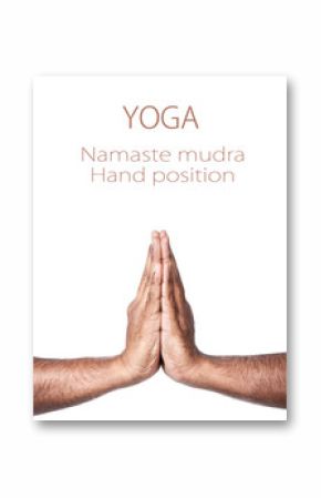 Yoga Namaste prayer mudra