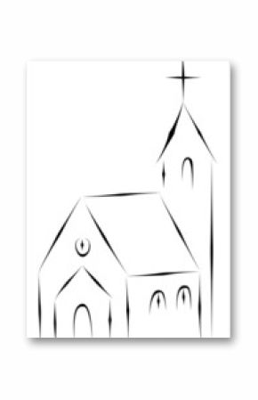 Little Church - Simple Sketch