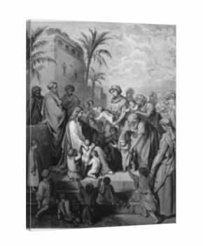 Jesus blesses the little children