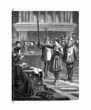 Joan of Arc : Procès - Trial - Prozess (15th century)