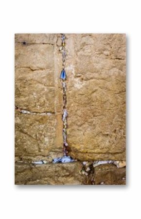 Western Wall and people notes