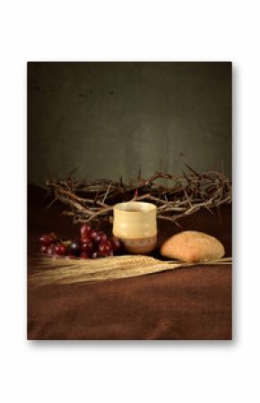 Table With Communion Elements