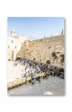 People praying at Western Wall, Jerusalem