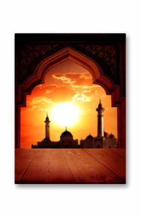 Islamic greeting Eid Mubarak cards for Muslim Holidays.Eid-Ul-Adha festival celebration.