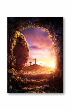 Empty Tomb - Crucifixion And Resurrection Of Jesus Christ