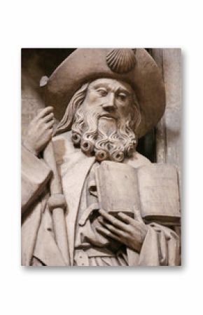 Oviedo Cathedral - Statue of Saint James the Greater