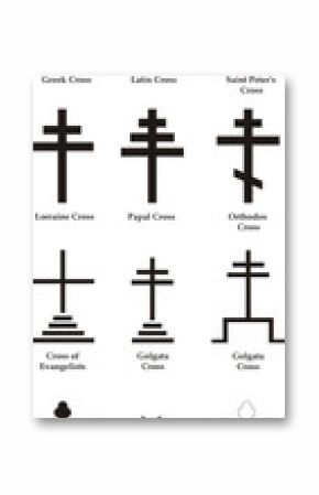 Christian crosses