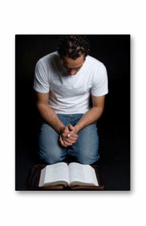 Man Reading Bible