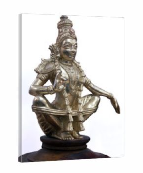 Hindu God Ayyappan Statue