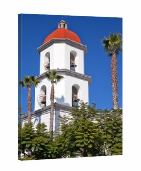 Mission San Juan Capistrano Basilica Steeple Church California