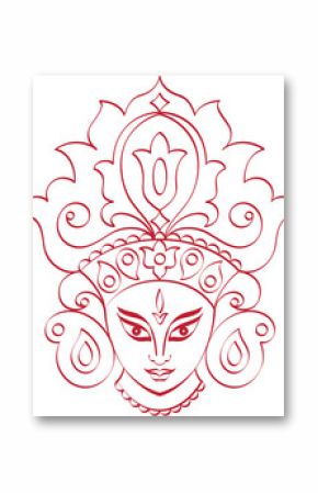 Durga Calligraphic