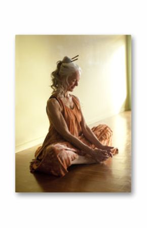 Meditation Senior Woman