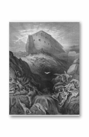 The Dove sent forth from the Ark