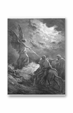 Balaam meets an angel