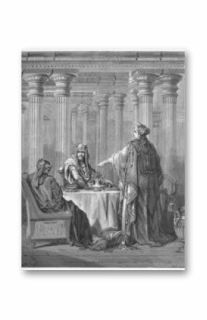 Queen Esther in the Kings Court defending her people