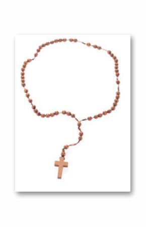 Wooden rosary beads