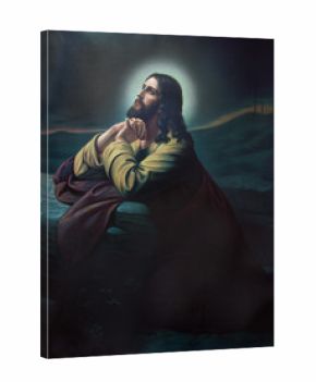 The prayer of Jesus in the Gethsemane garden.